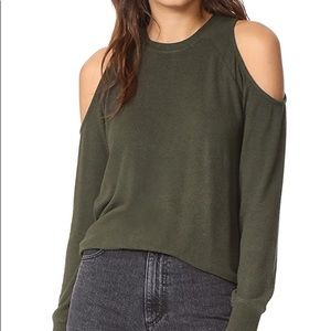 🍂Z supply small cold shoulder sweater